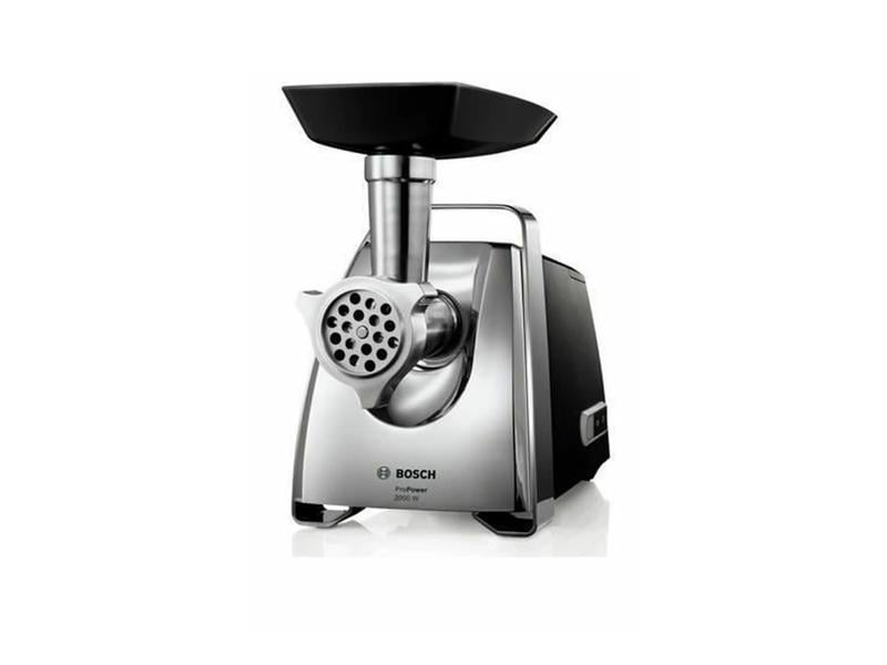Bosch Fleischwolf ProPower MFW67440 Schwarz Leistungsstarker Fleischwolf