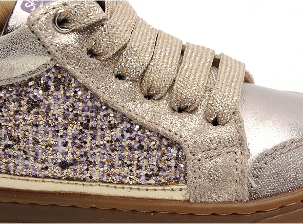 Shoo pom boots bottine bebe bouba connect beige