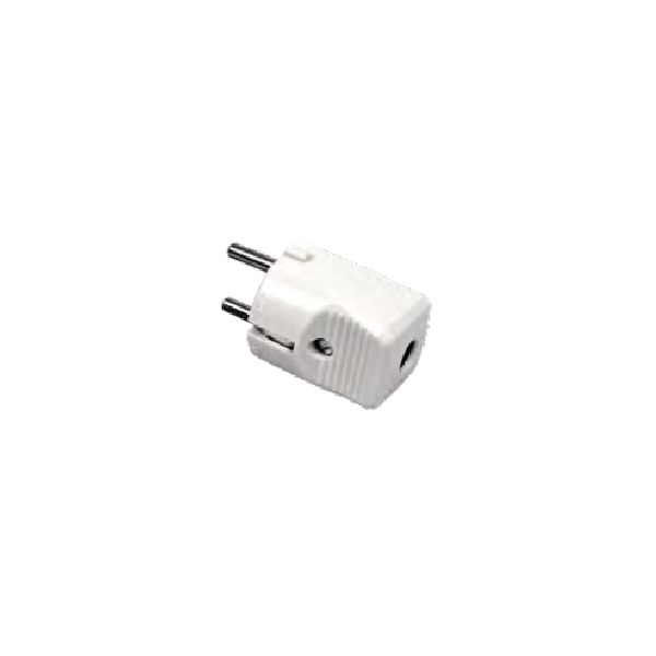 Aslo Ficha Macho Schuko Vertical 16A