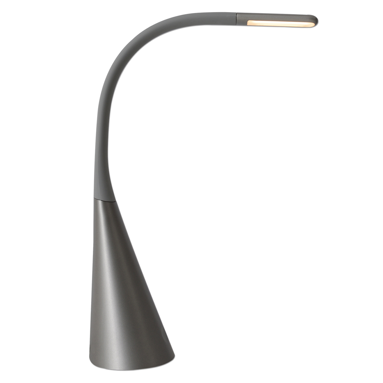 LED-Tischleuchte ALF - grau - dimmbar - 65 cm