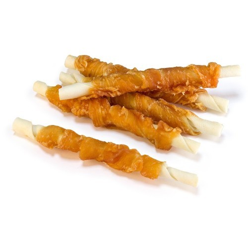 Petisco para cães sabor frango Twist