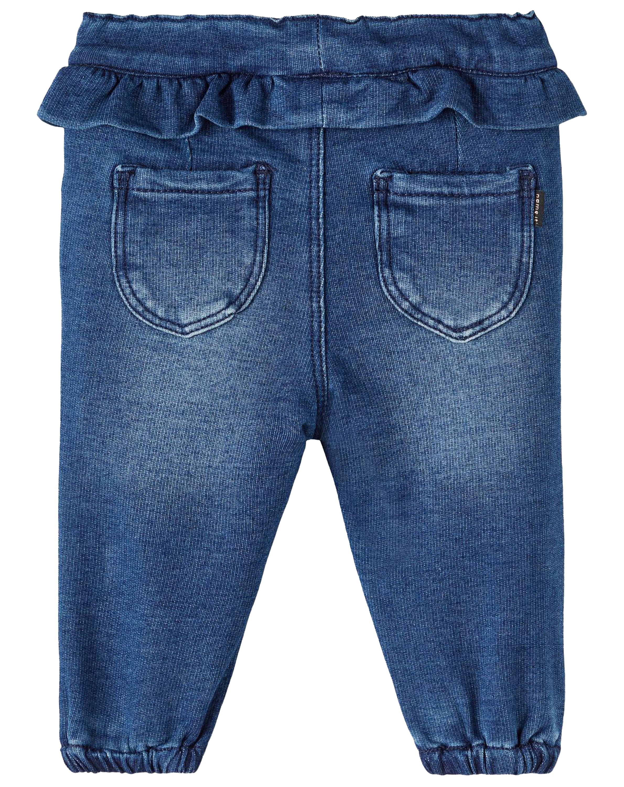 Jeans-Schlupfhose NBFBELLA SWEAT in dark blue denim