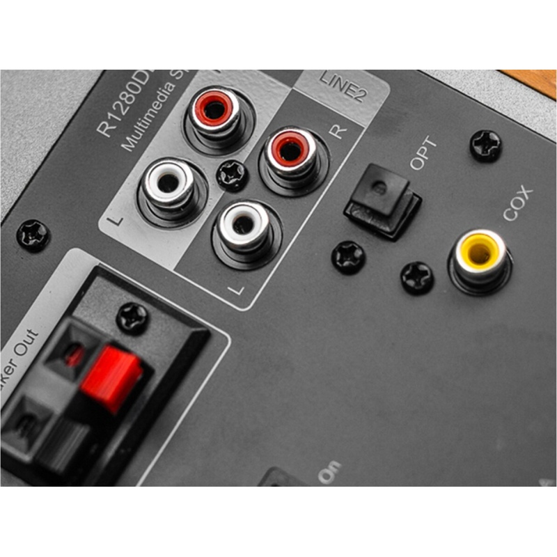 Enceinte connectée Hifi Edifier R1280DB Bois vendues par paire