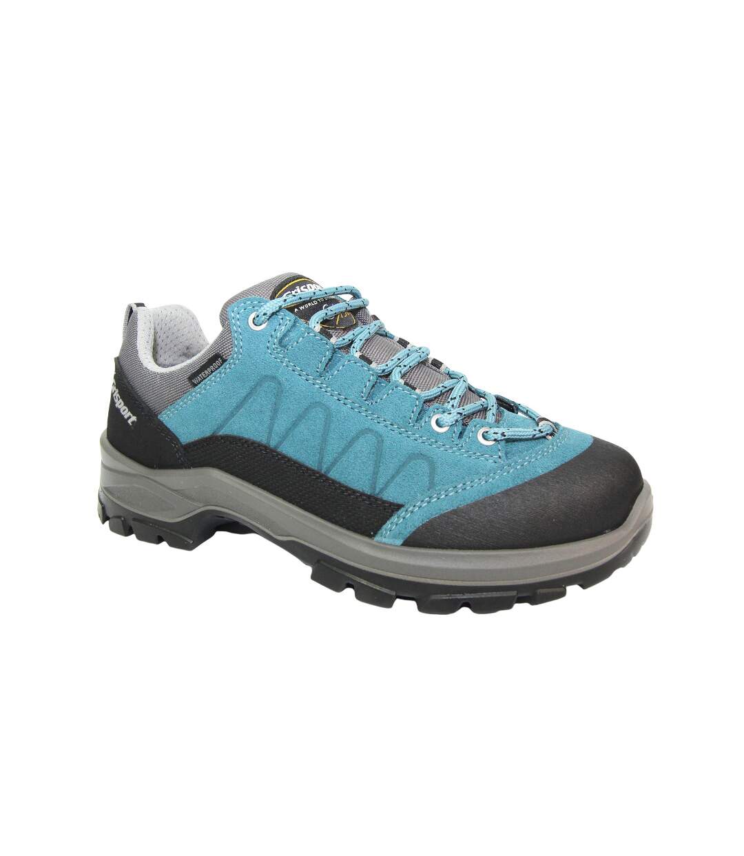 Grisport - Chaussures de marche KRATOS-LO - Femme (Bleu pâle / Gris / Noir) - UTGS182
