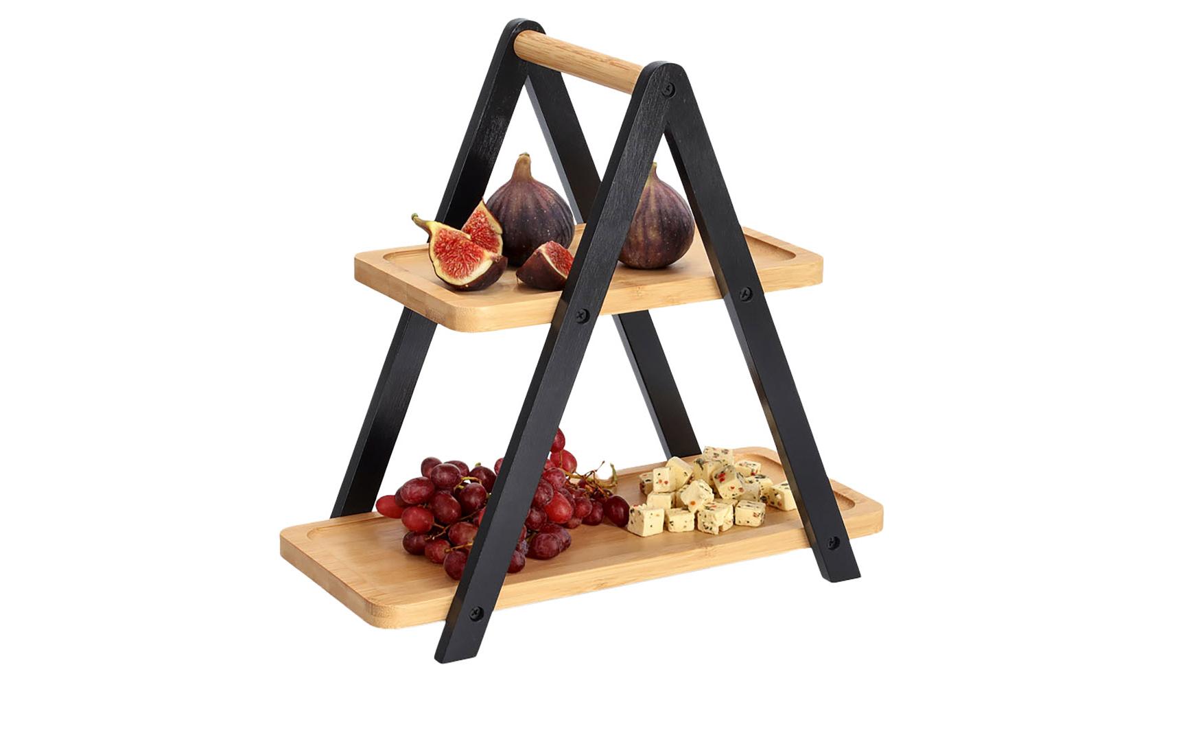 Etagere Nature/SchwarzEtagere