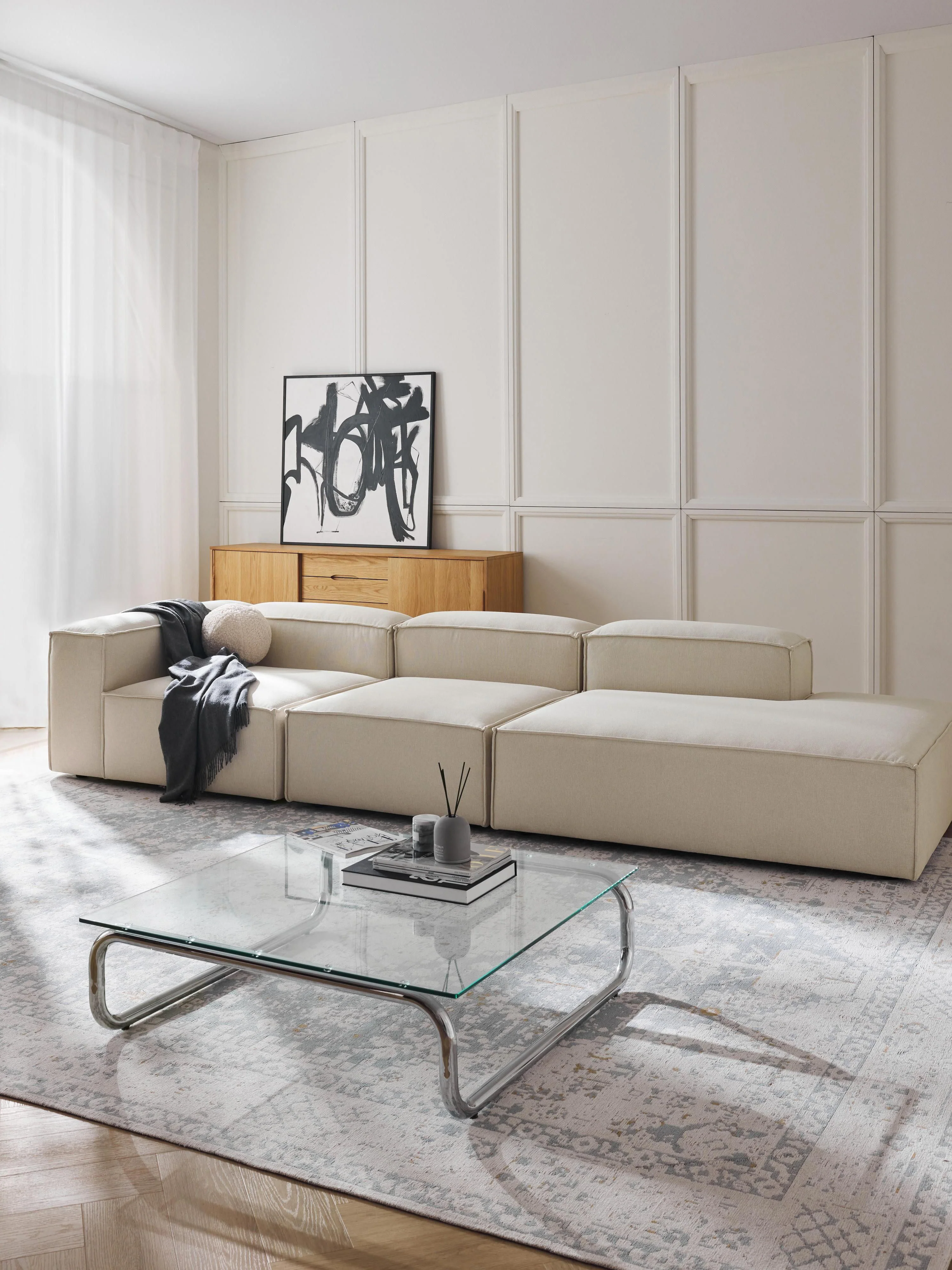 Modulaire XL chaise longue Lennon