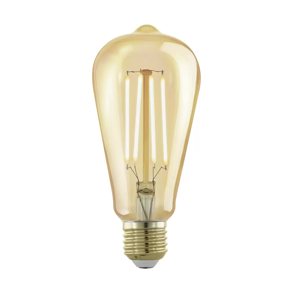 LED-Leuchtmittel Vintage E27 gold,transparent