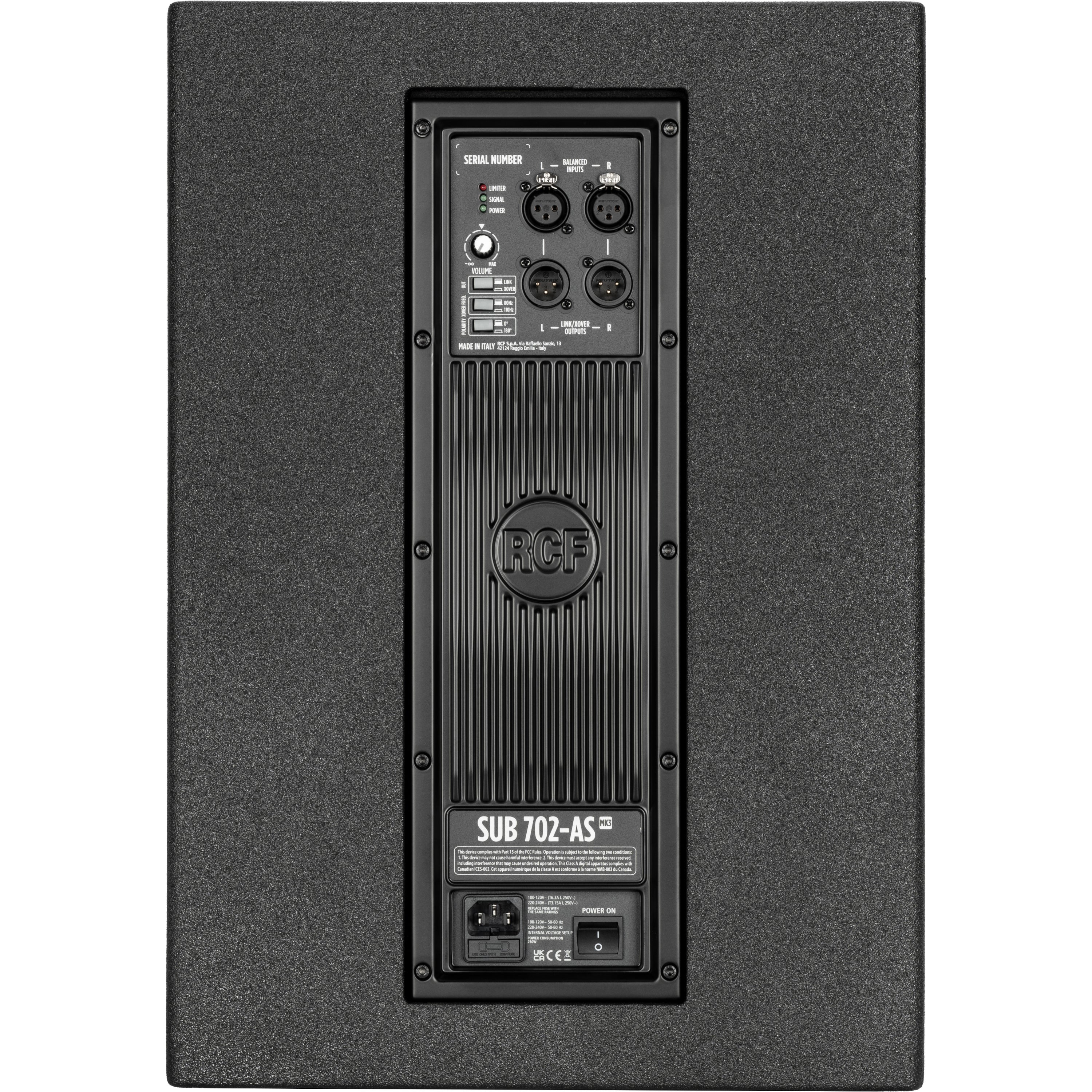 RCF SUB 702-AS MK3 12 inch actieve subwoofer