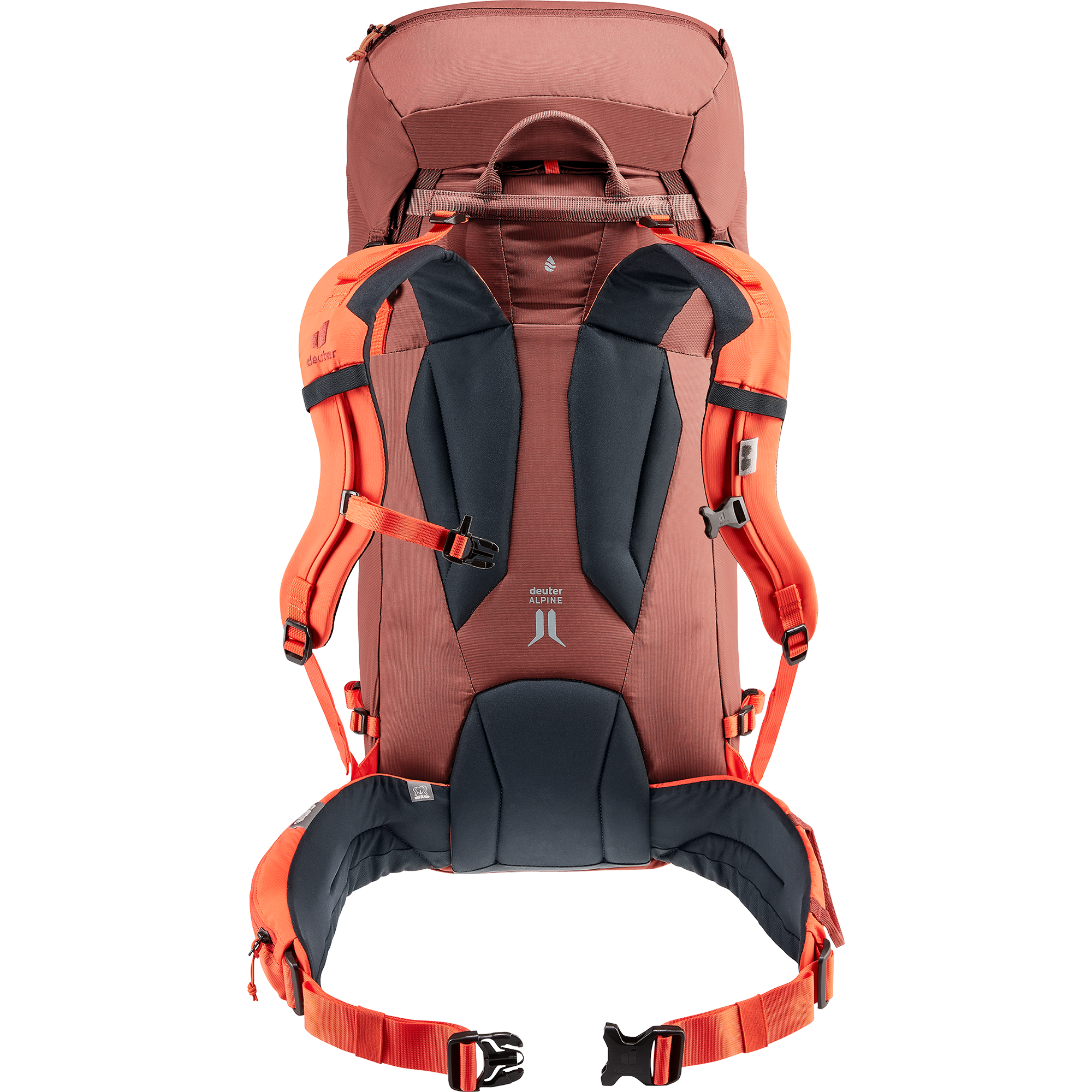 deuter Guide 44l +8 Trekkingrucksack papaya redwood