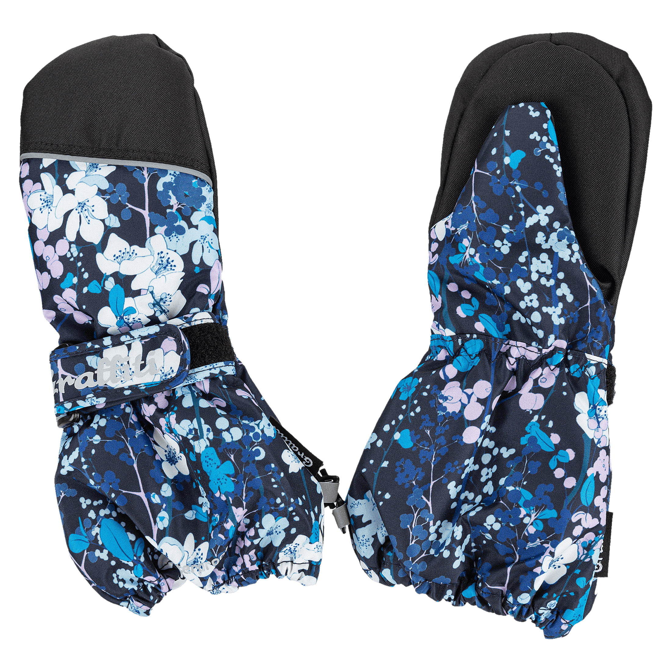 Graffiti Truen Printed Mittens - Hansker og votter