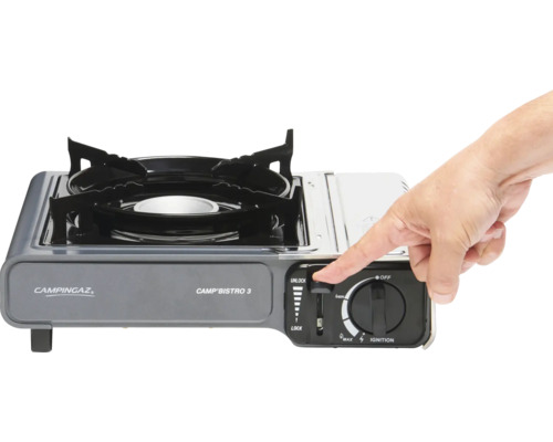 Campingaz 1-pits gasgrill, zwart