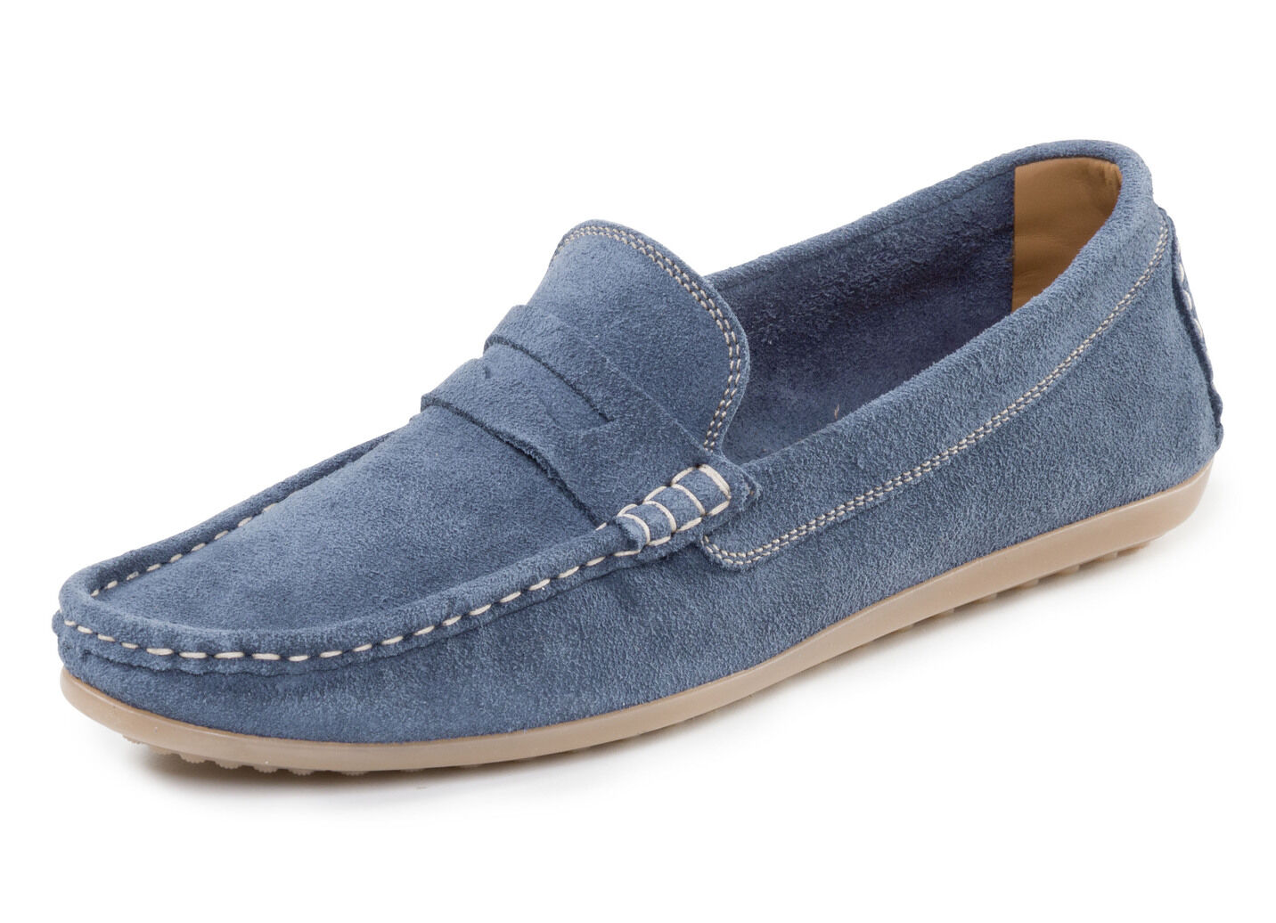 GINO GALANTE, klassische Herren-Slipper, aus Leder