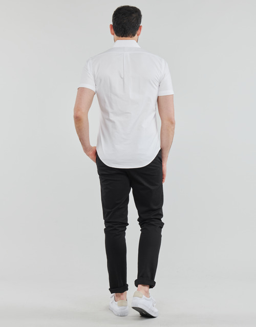 Polo Ralph Lauren - CAMISA AJUSTADA SLIM FIT EN OXFORD UNIE Blanco