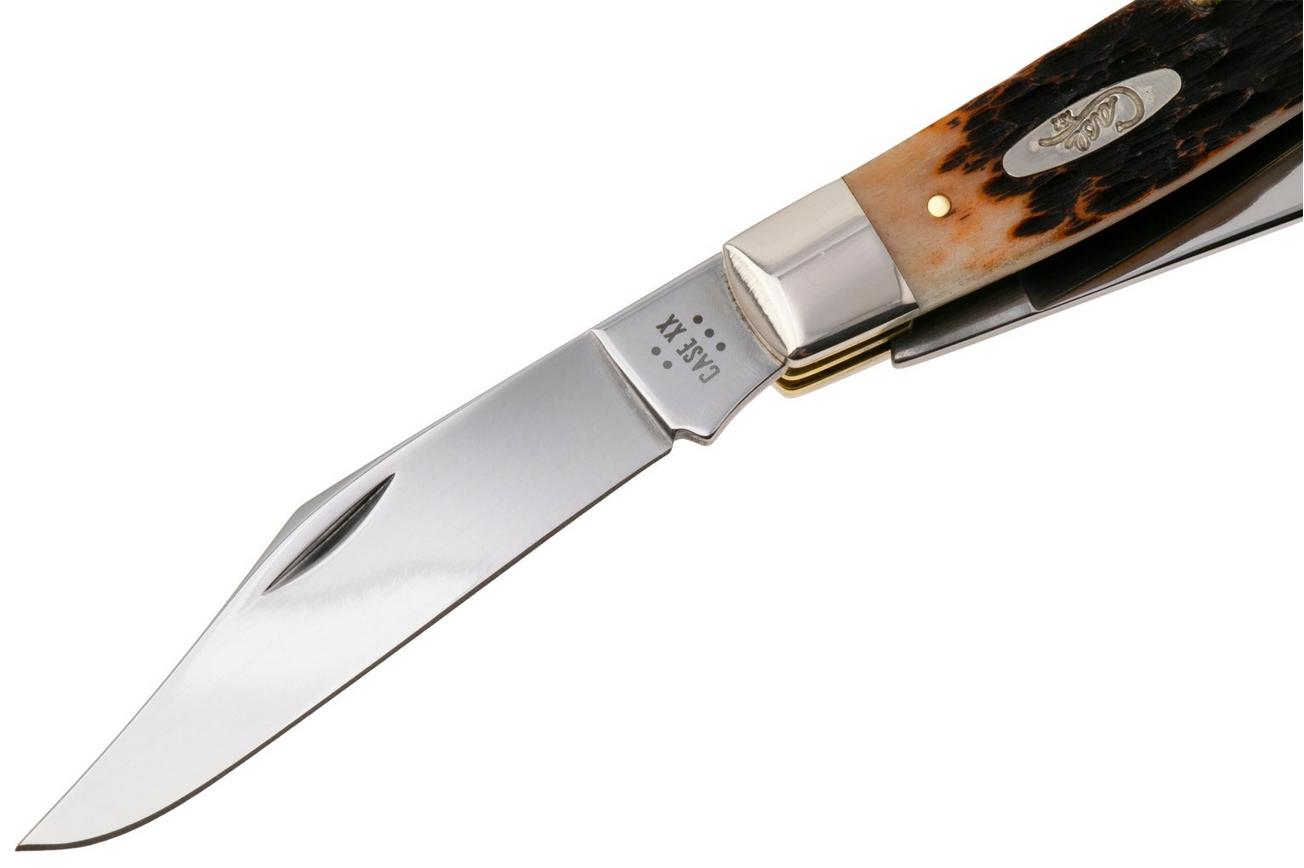 Case Large Stockman Amber Jigged Bone, 00204, 6375 CV zakmes
