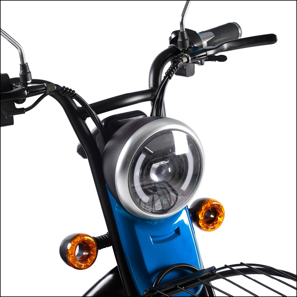 ENEWAY Elektromobil Bari - ETrike - E-Mobil - 3-Rad 6 km/h führerscheinfrei helmfrei blau
