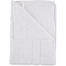 Tapis de bain, 500 x 700 mm, en coton, blanc