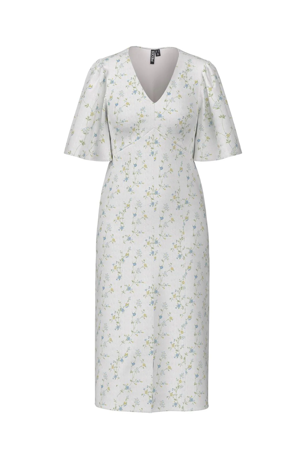 Pieces Pckary Ss V-Neck Midi Dress