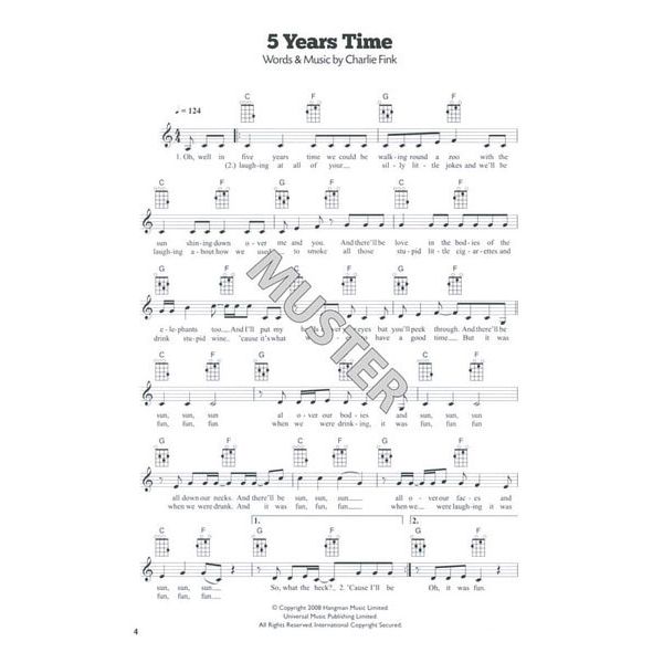 Hal Leonard 101 Hits For Ukulele