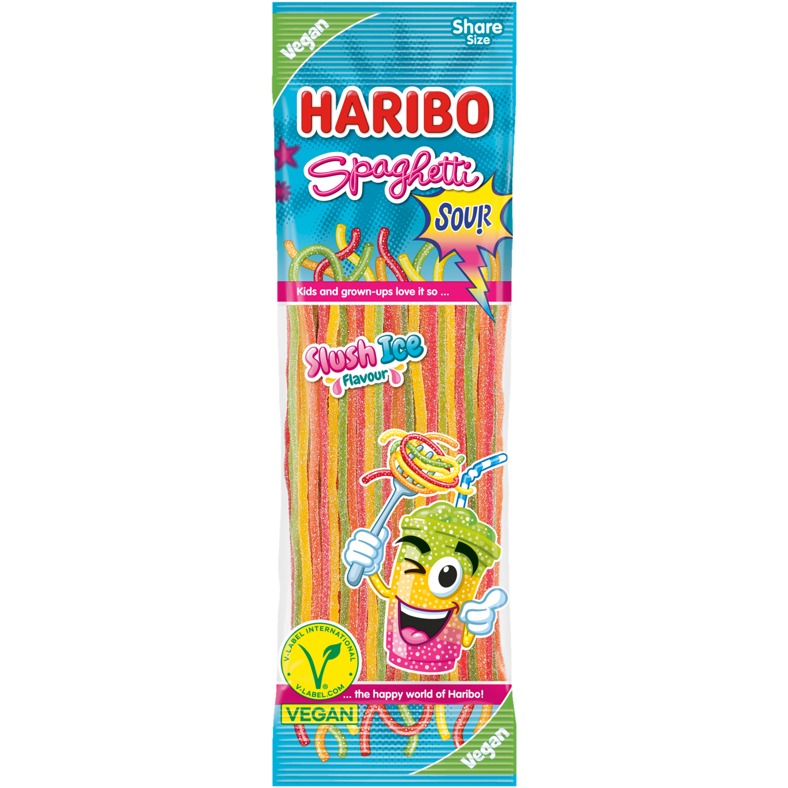 Haribo Spaghetti Slush Ice 200 g
