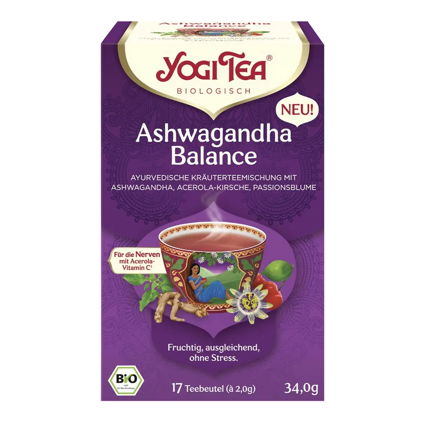 YOGI TEA® Ashwagandha Balance, BIO