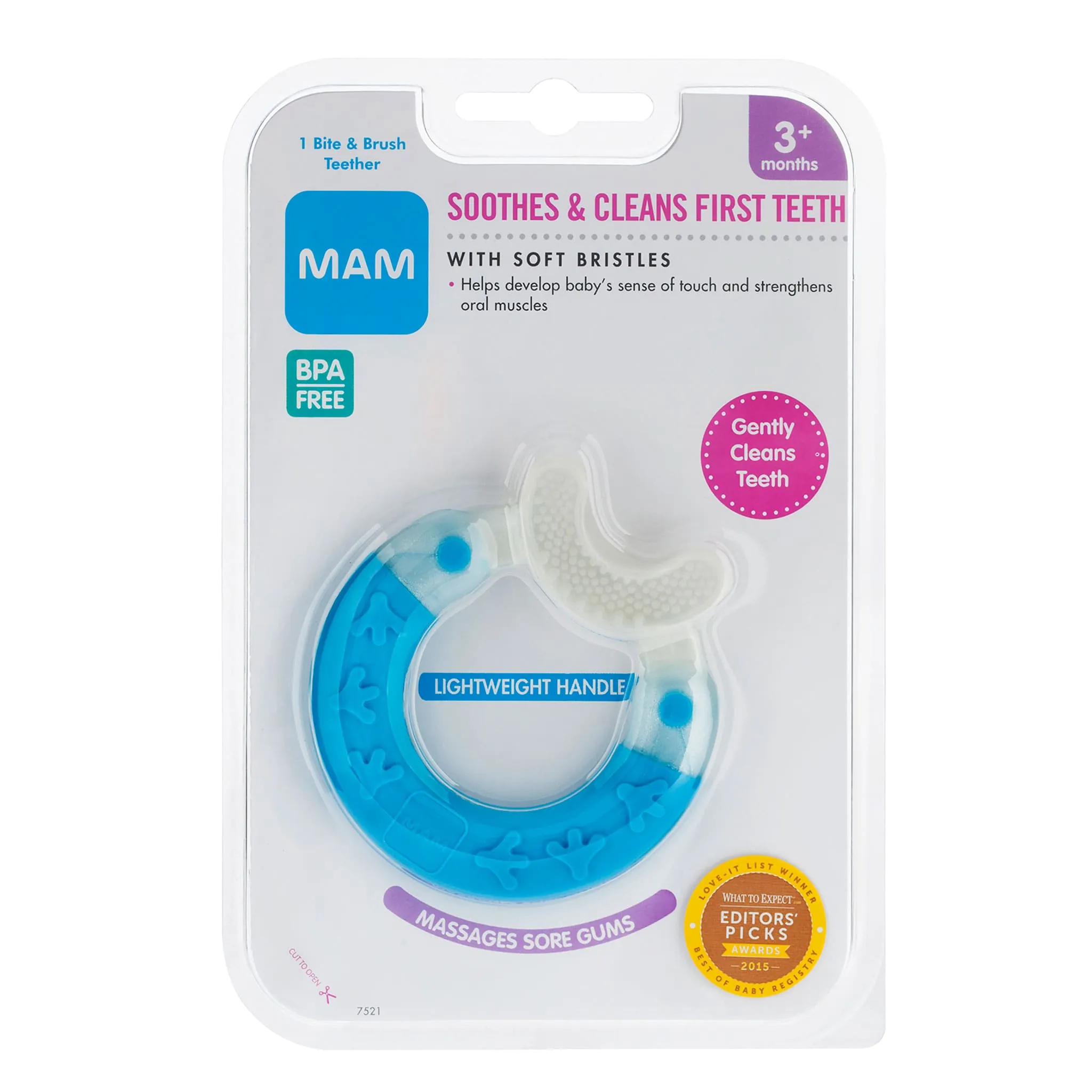 Mam Baby Anneau Dentition Brossage