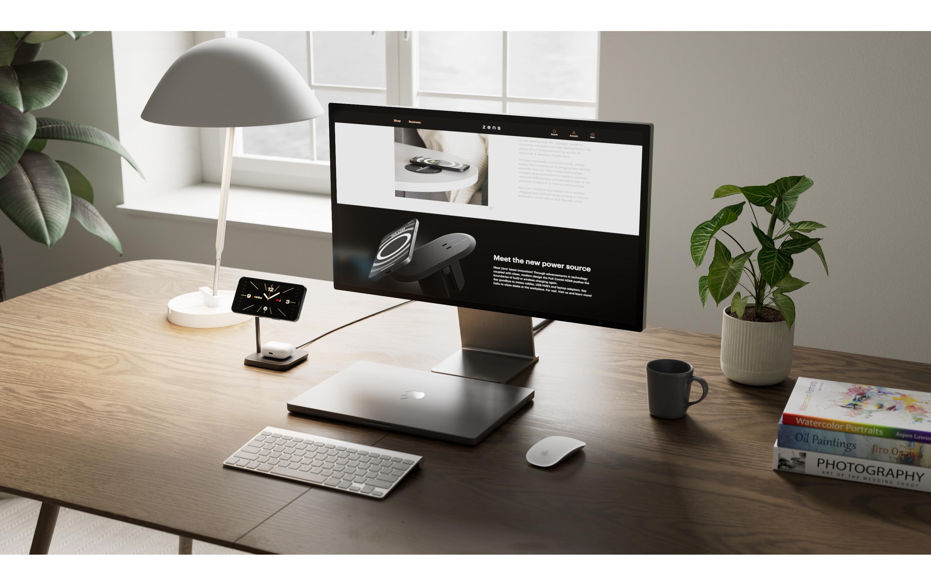 Wireless Charger Office Charger 2MagSafe kompatibler Qi2-Wireless Charger für iPhone und AirPods