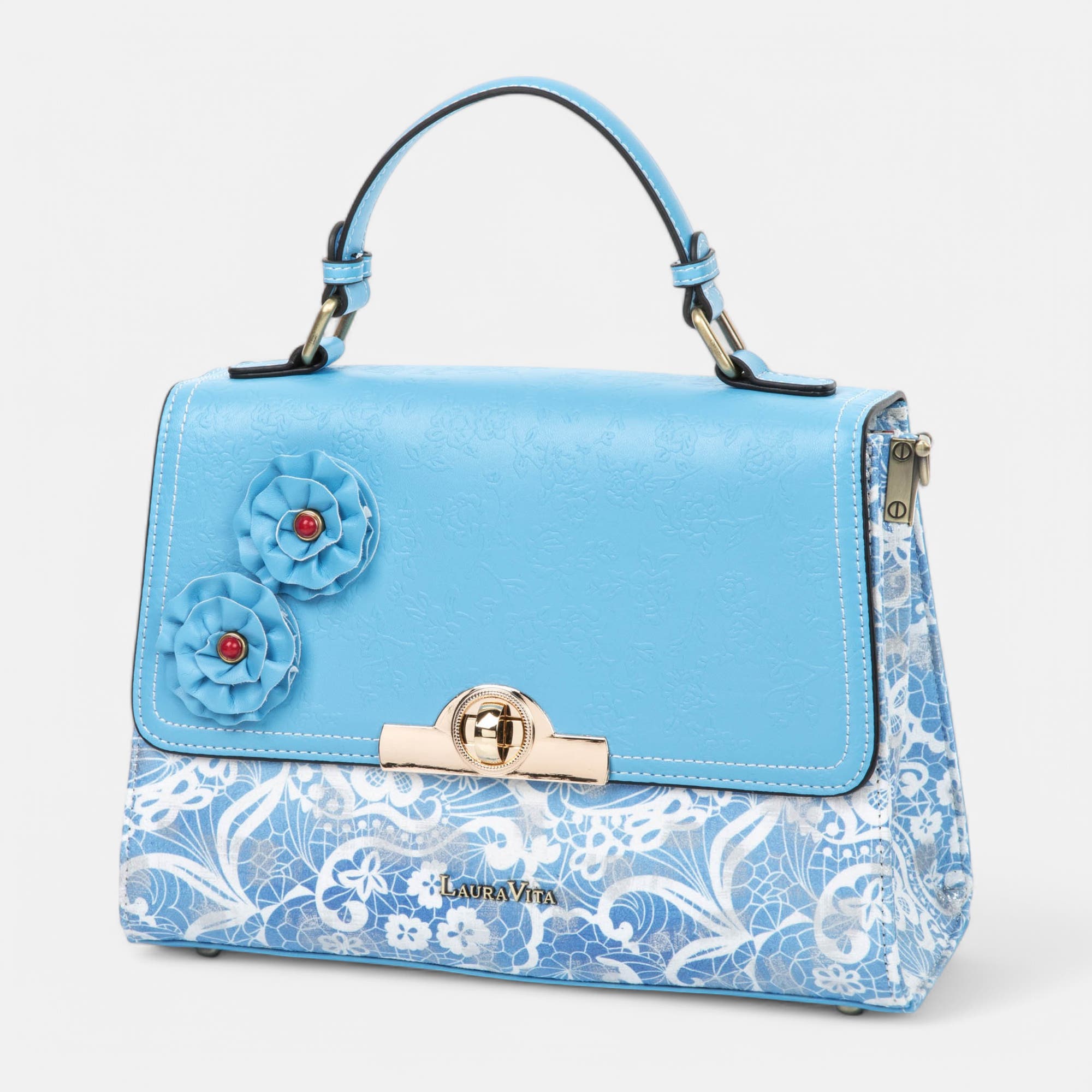 Sac bandoulière bleu