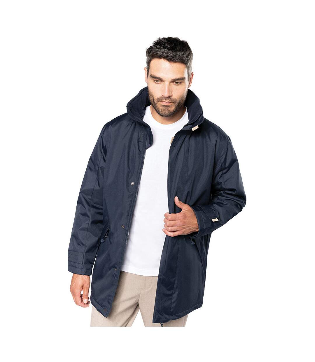 Kariban - Parka - Homme (Bleu marine/Bleu marine) - UTRW731