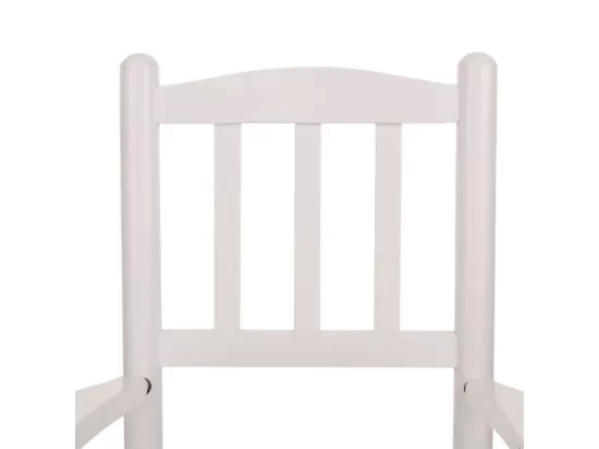 Chaise à bascule enfant en bois couleur miel 38x47x49.5h
