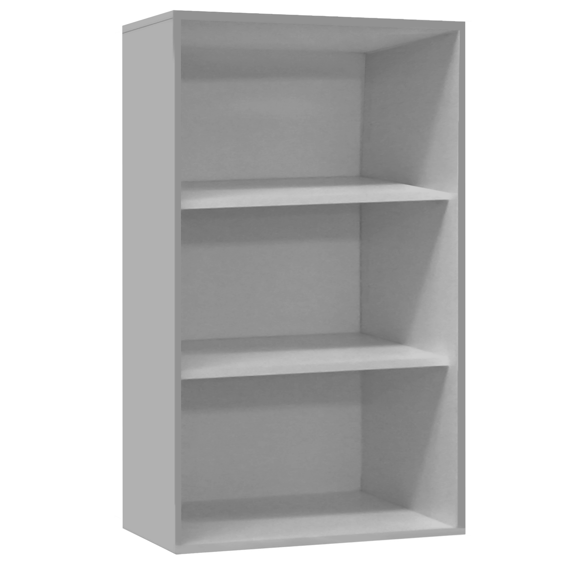 Aktenregal - kreidegrau - 109 cm hoch
