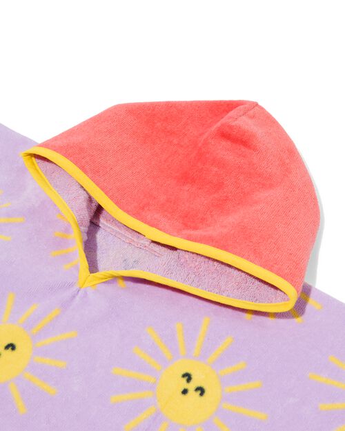 poncho de plage enfant 60x60 soleil