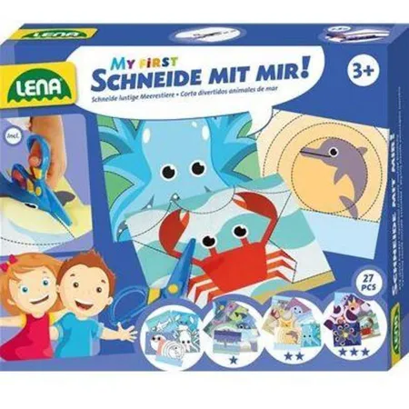 LENA® Schneide mit mir Meeres-Tiere