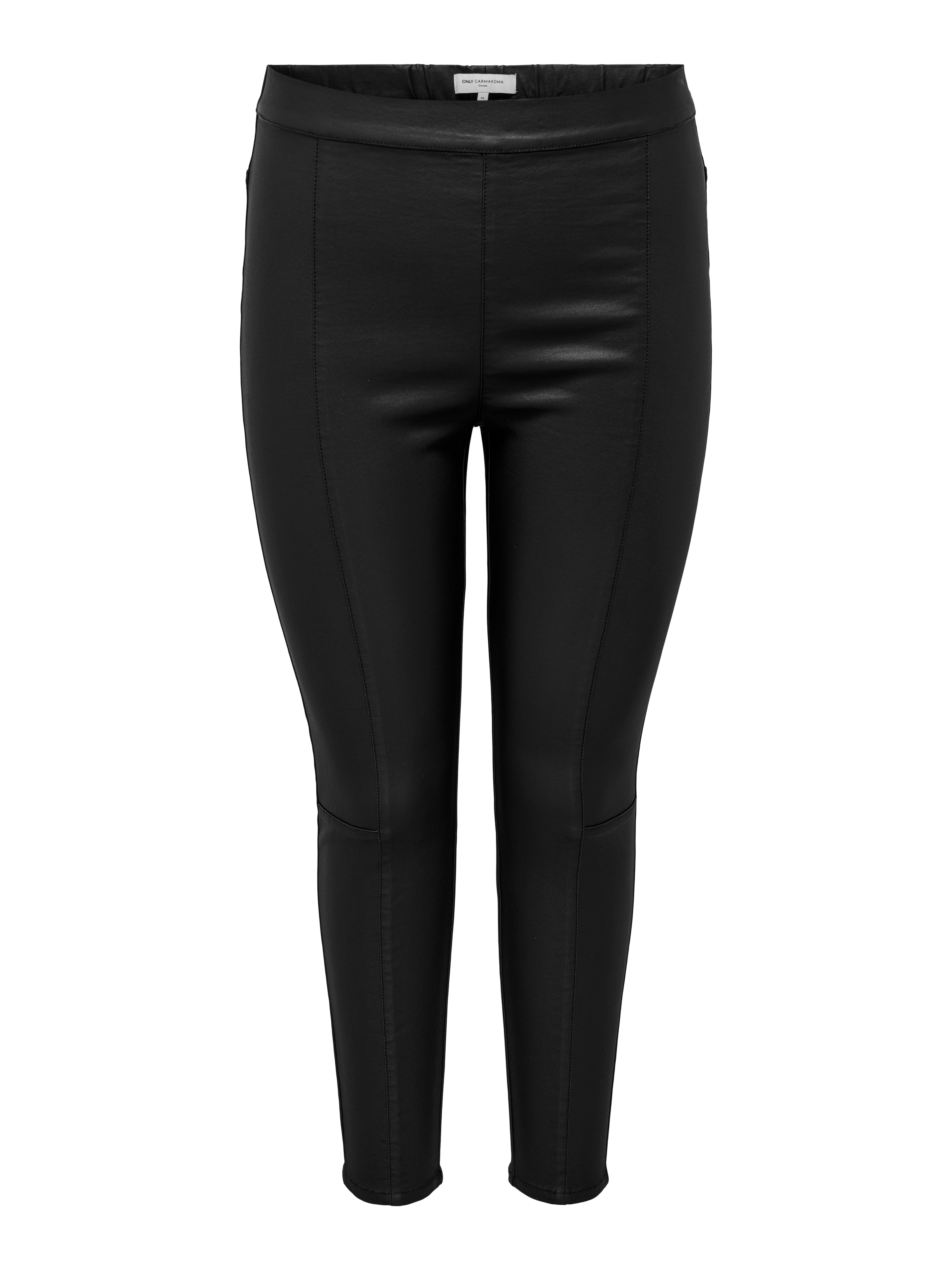CARTHUNDERY Hohe Taille Jeggings Leggings Black