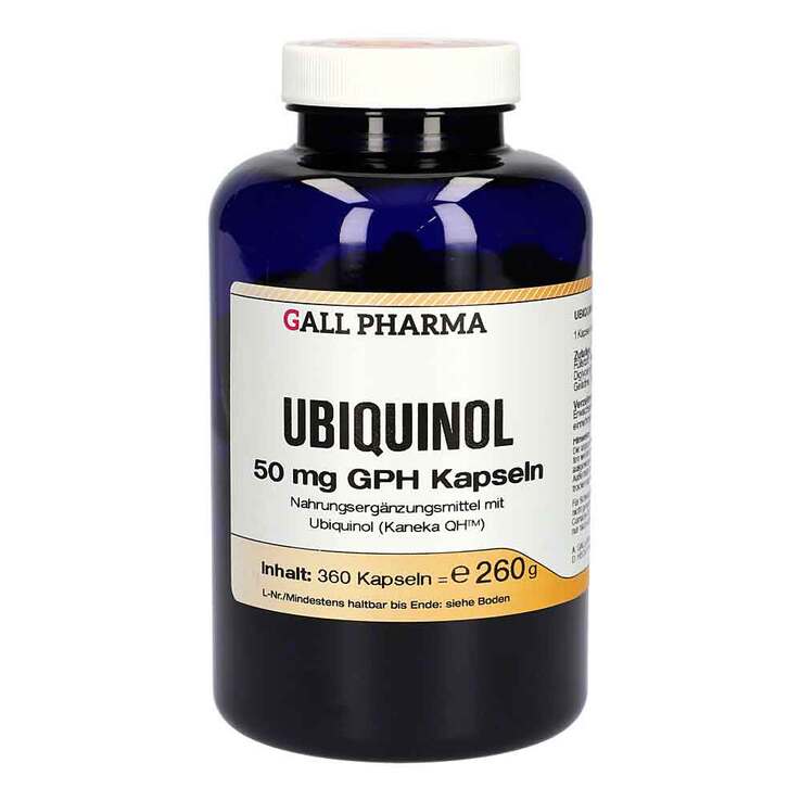 Ubiquinol 50 mg GPH Kapseln, 360 St