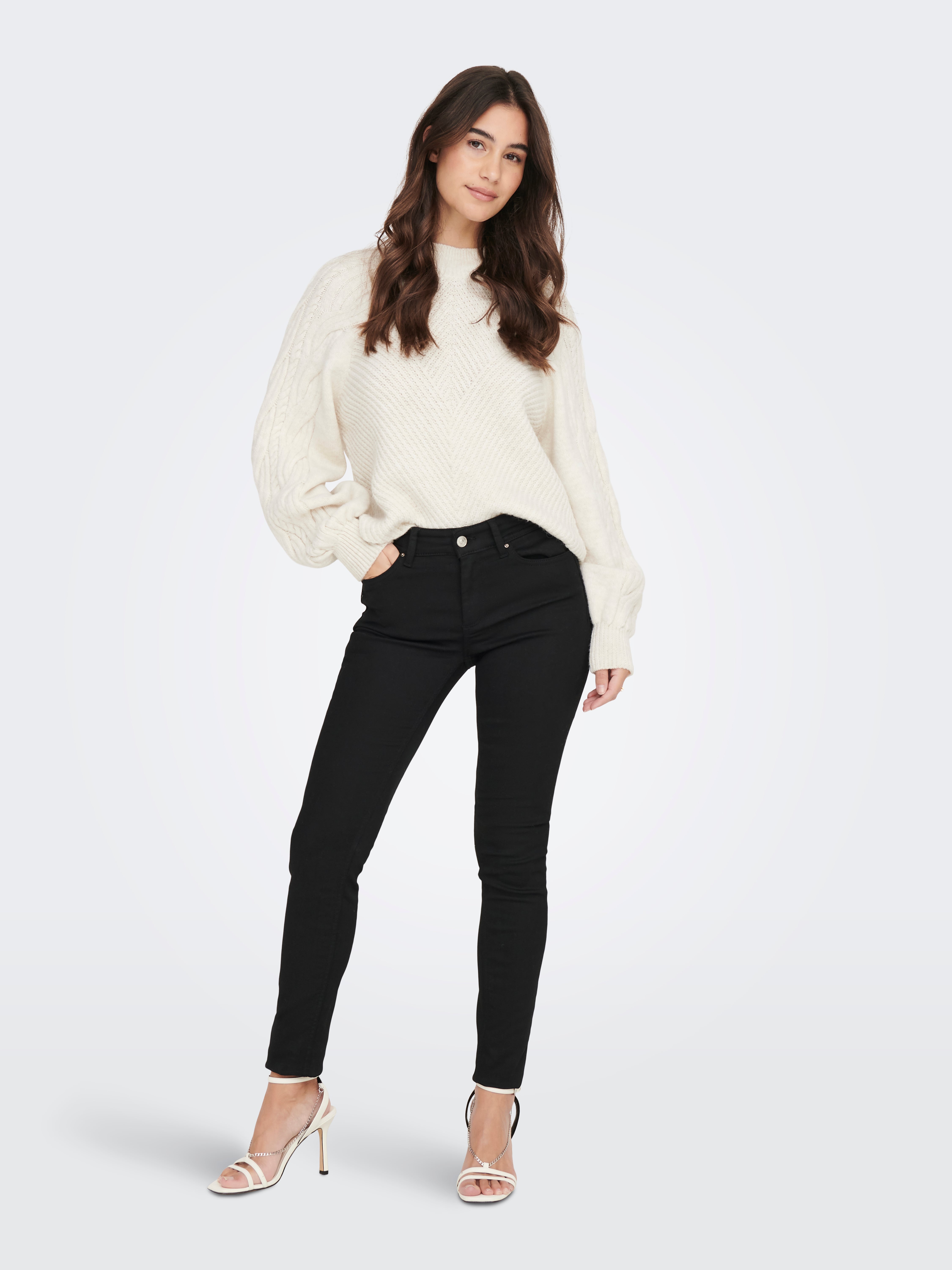 ONLBLUSH Skinny Fit Jeans Black
