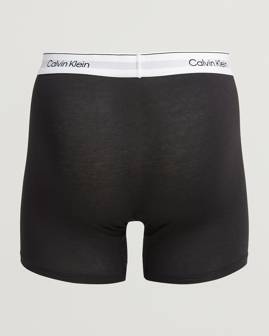 Calvin Klein 3-Pack Icon Cotton Stretch Boxer Brief Black