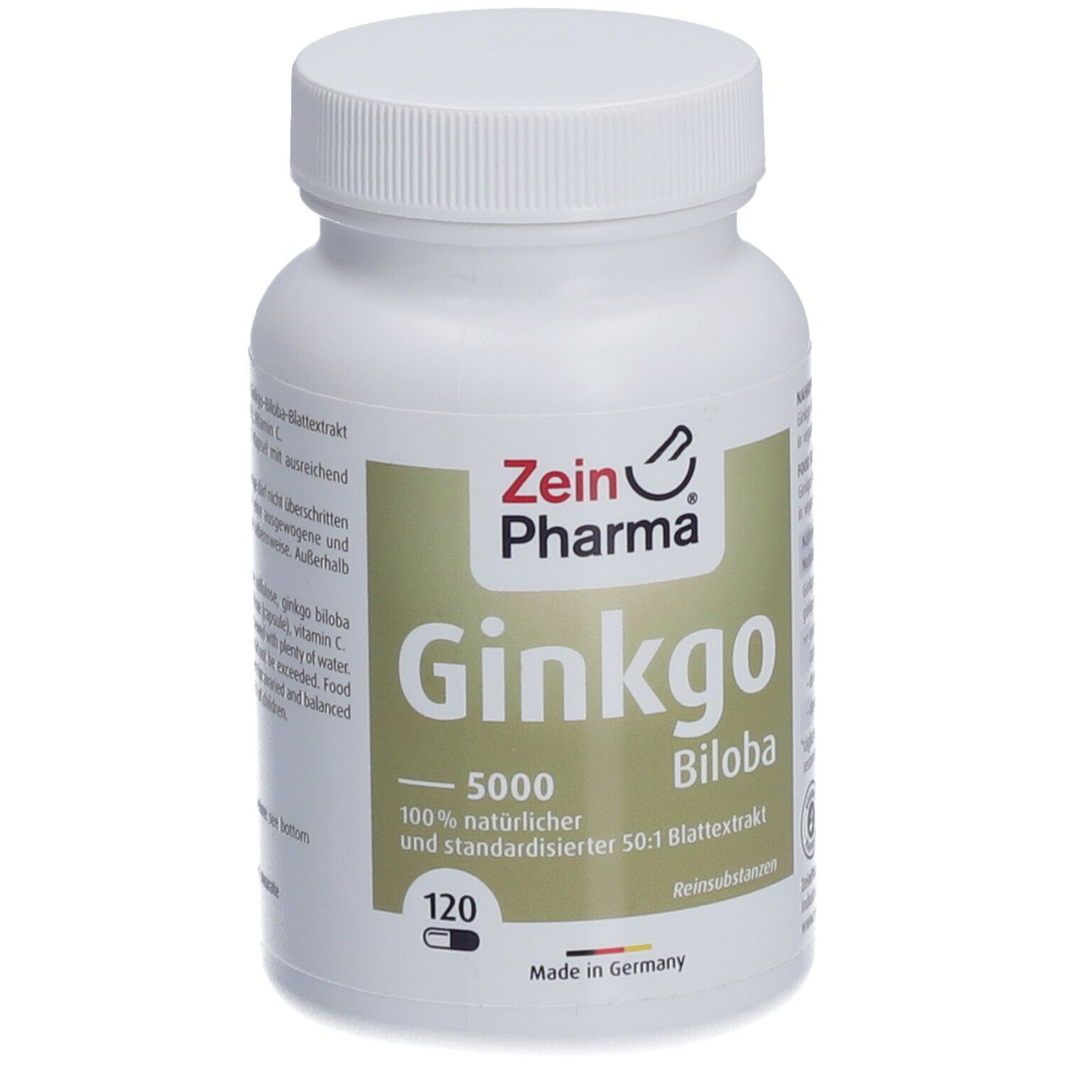 ZeinPharma® Ginkgo Biloba Kapseln 100 mg