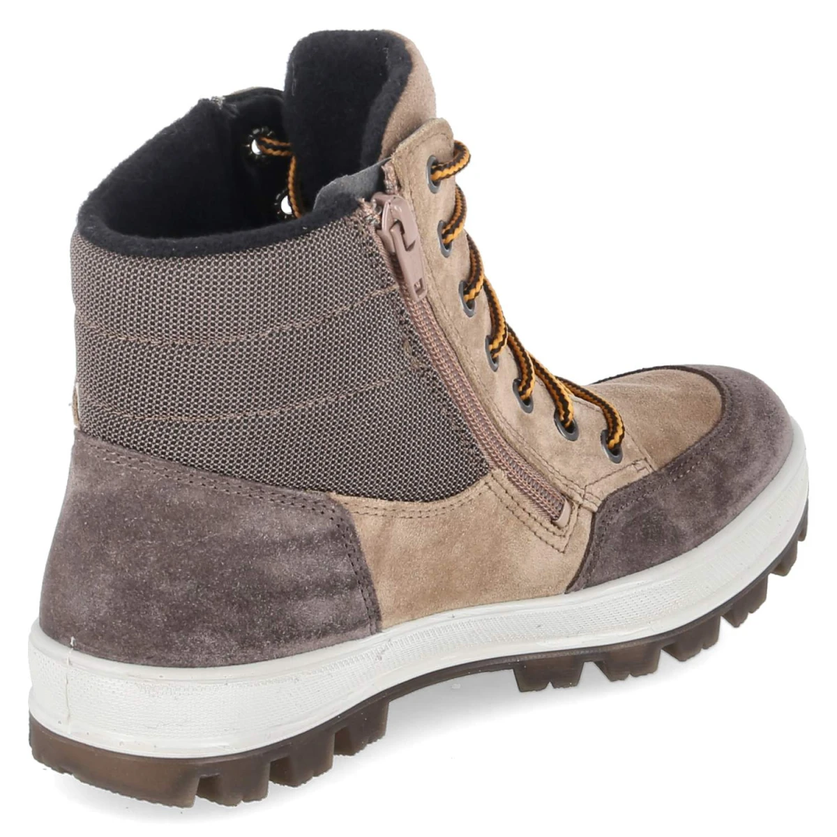 SuperfitWintersneaker TEDD - BRAUN/ORANGE