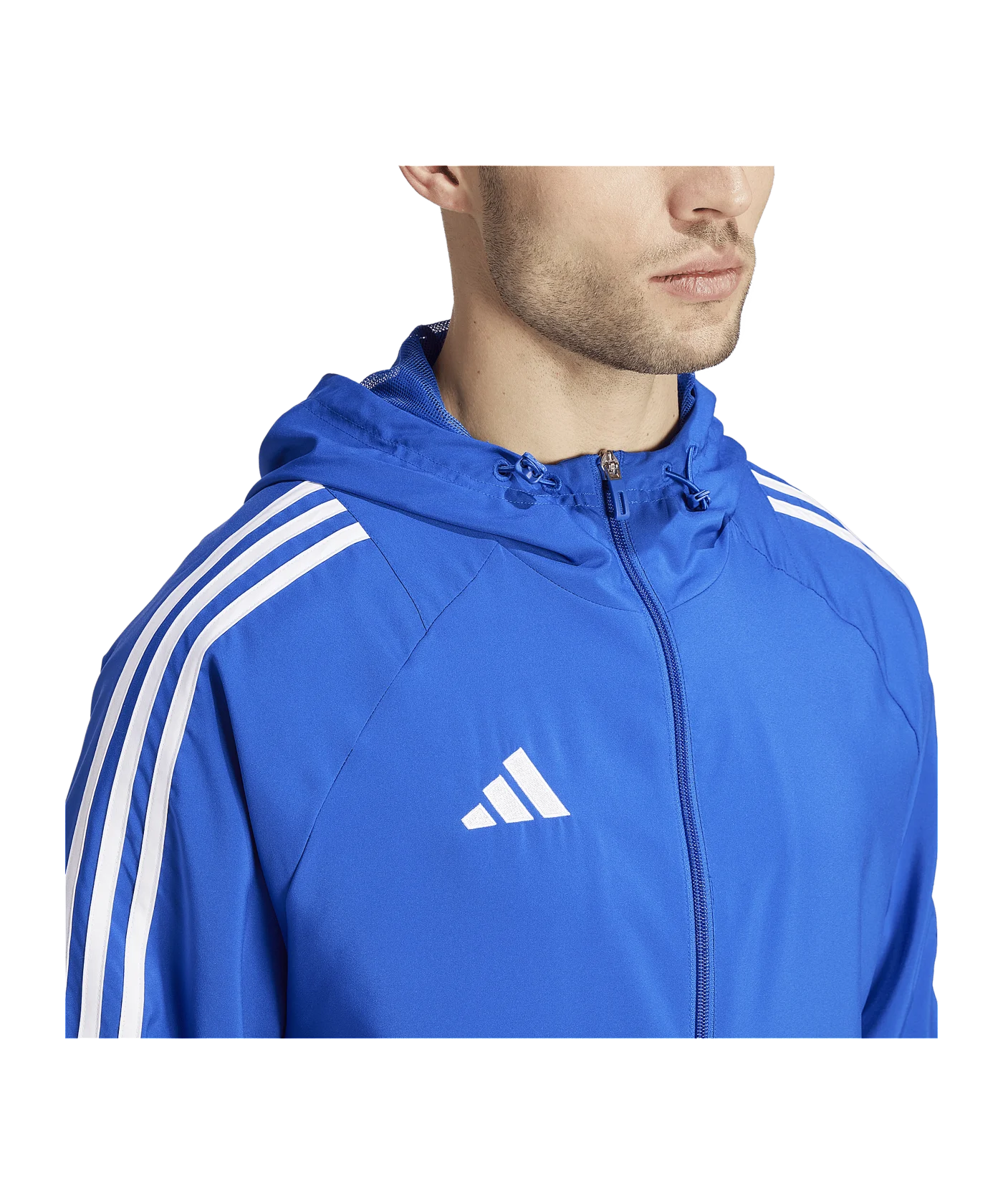 adidas Tiro 24 Windbreaker Blau