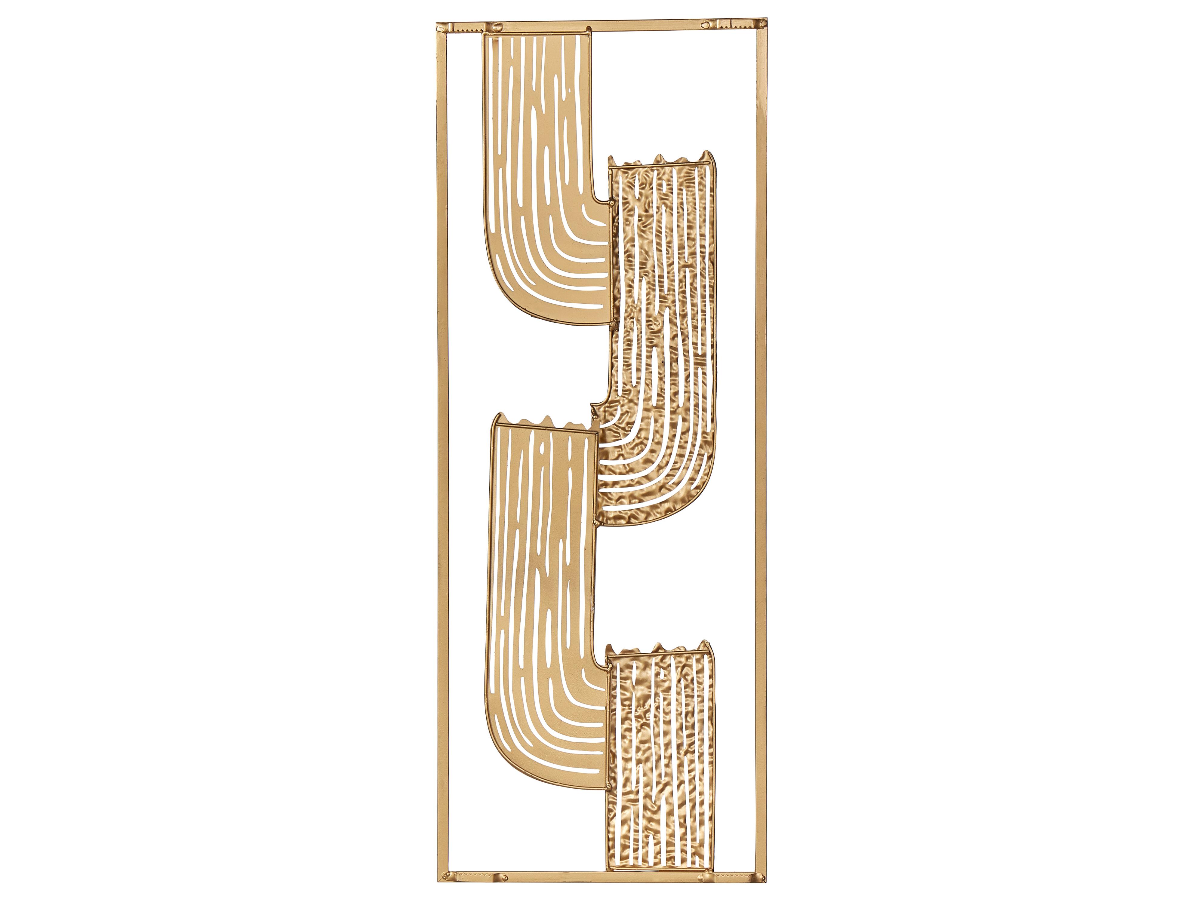 Wanddecoratie THULIUM Metaal 75 cm Goud