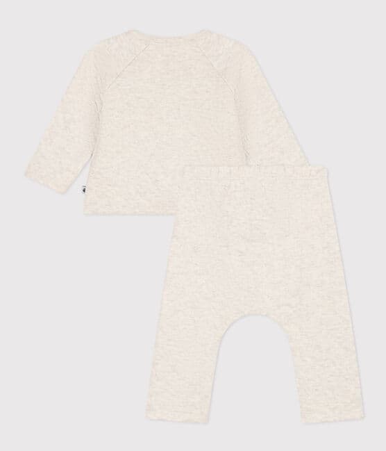Ensemble en tubique matelassé bébé