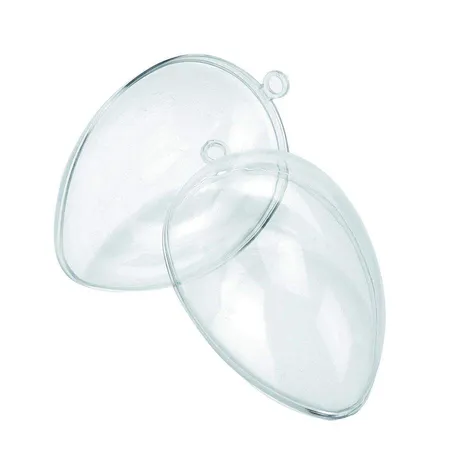 Glorex Kunststoff-Ei teilbar 6cm
