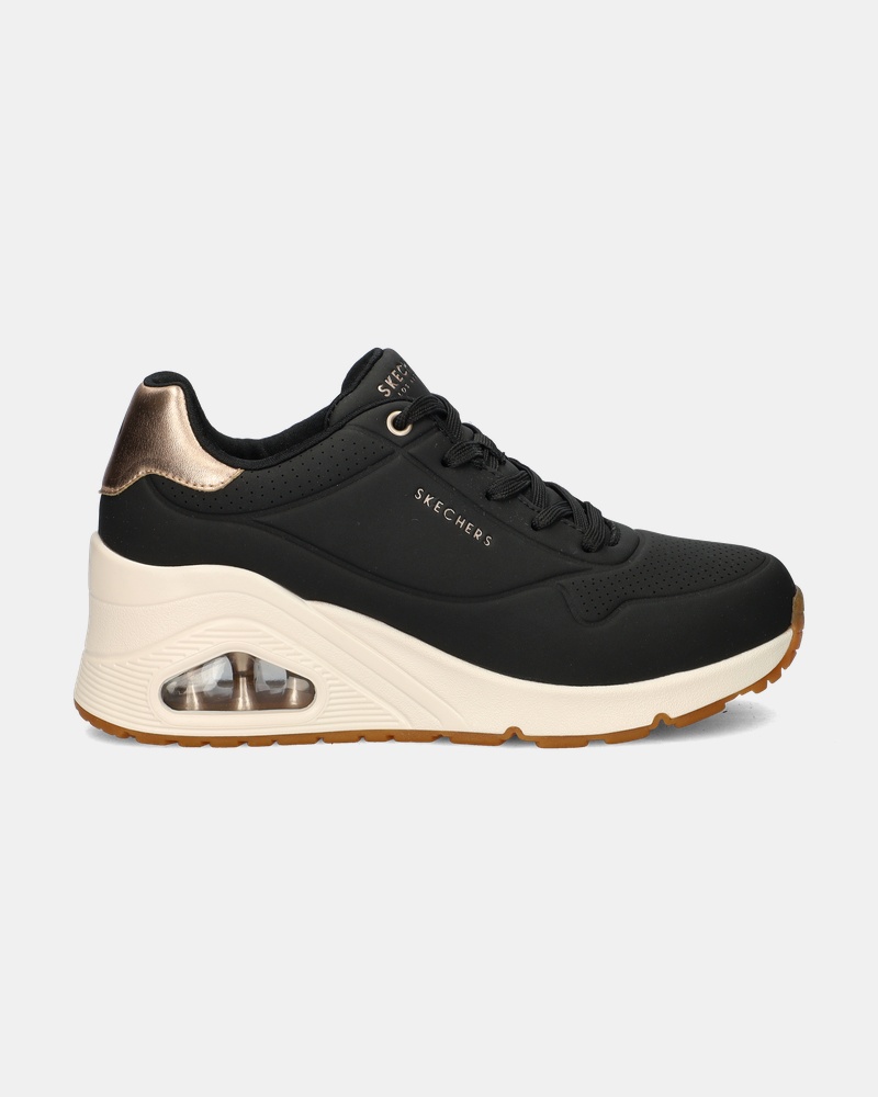 Skechers Uno Wedge Lage sneakers  - zwart