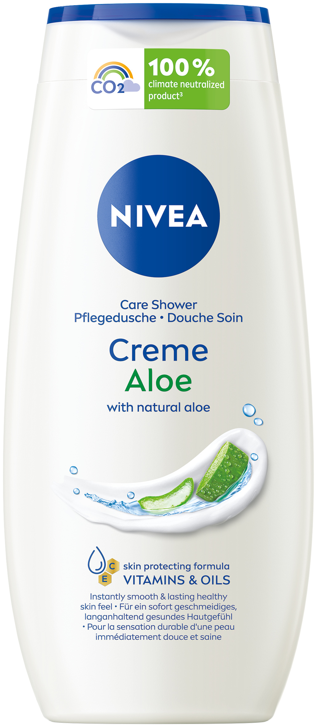 Nivea Pflegedusche<br>250 ml, Creme Aloe