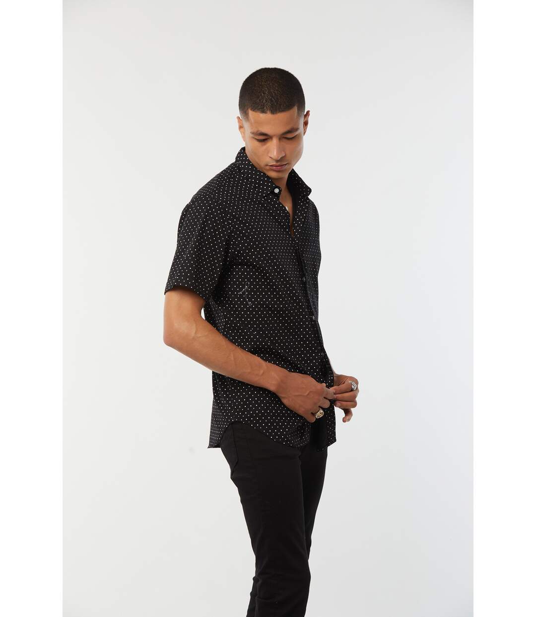 Chemise manches longues coton slim DIVOK