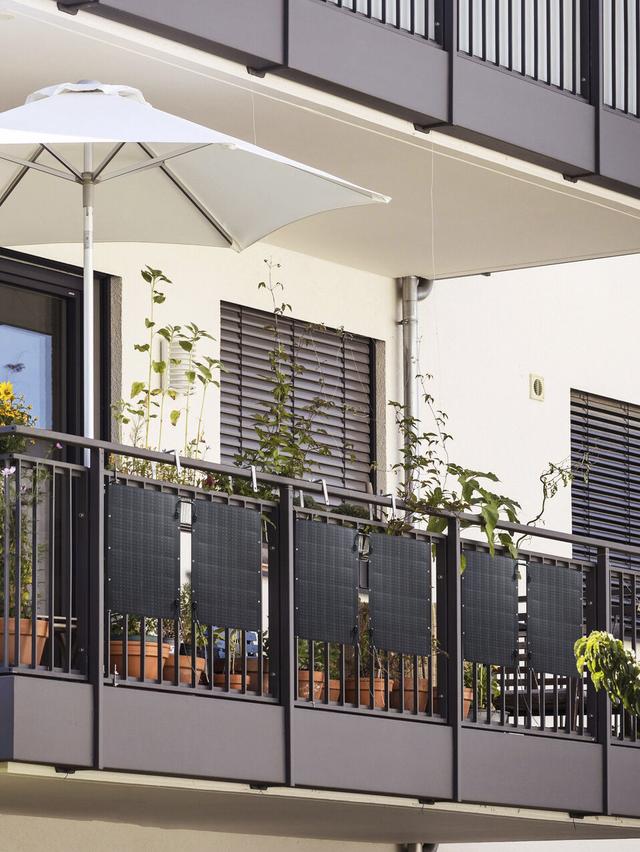 Flexibles Solarkraftwerk, 600 W Leistung