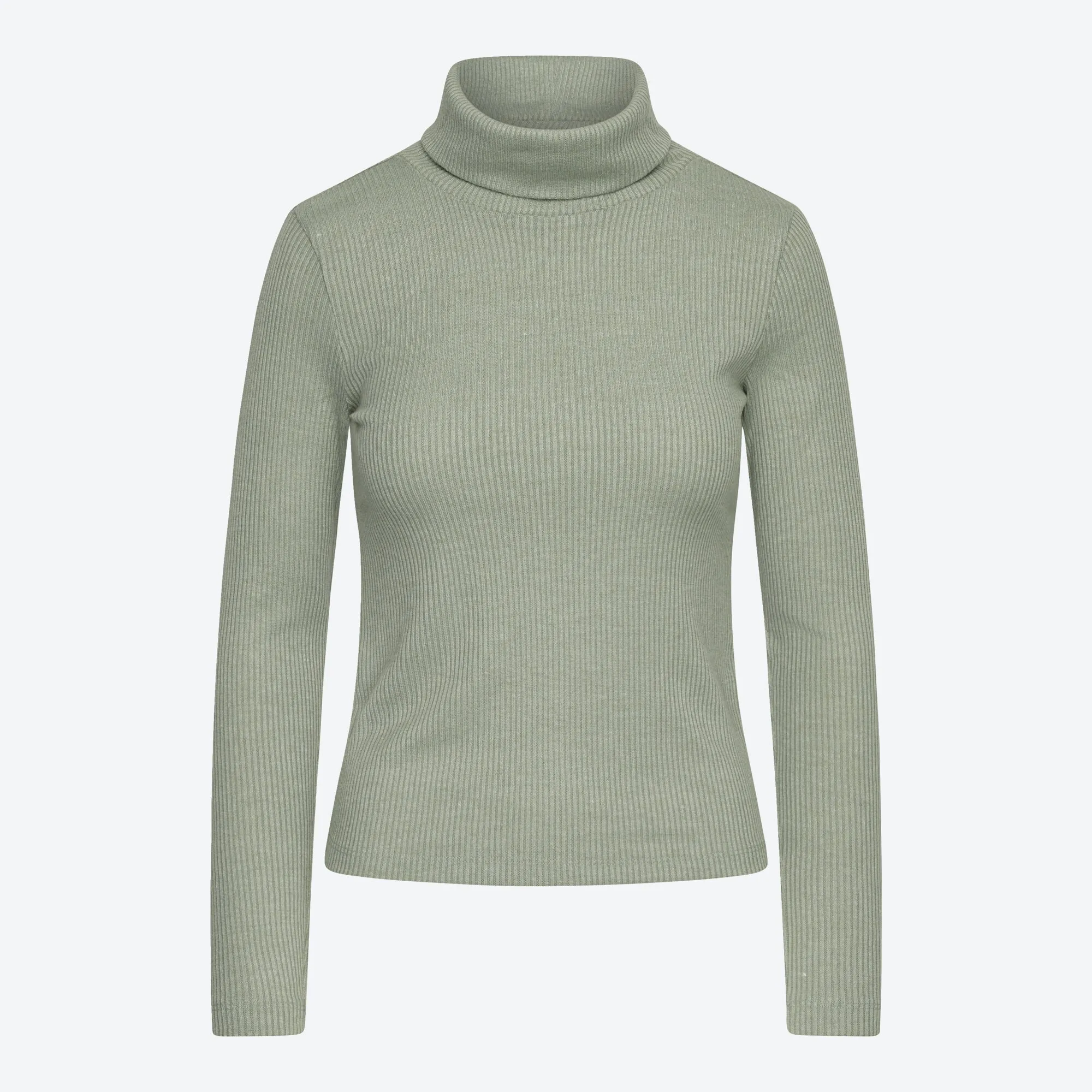 Damen-Pullover mit Ripp-Muster