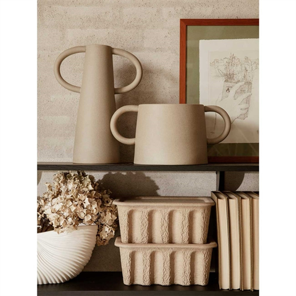 Paper Pulp Box Large 2 stk. - Ferm Living → Luksusbaby.dk