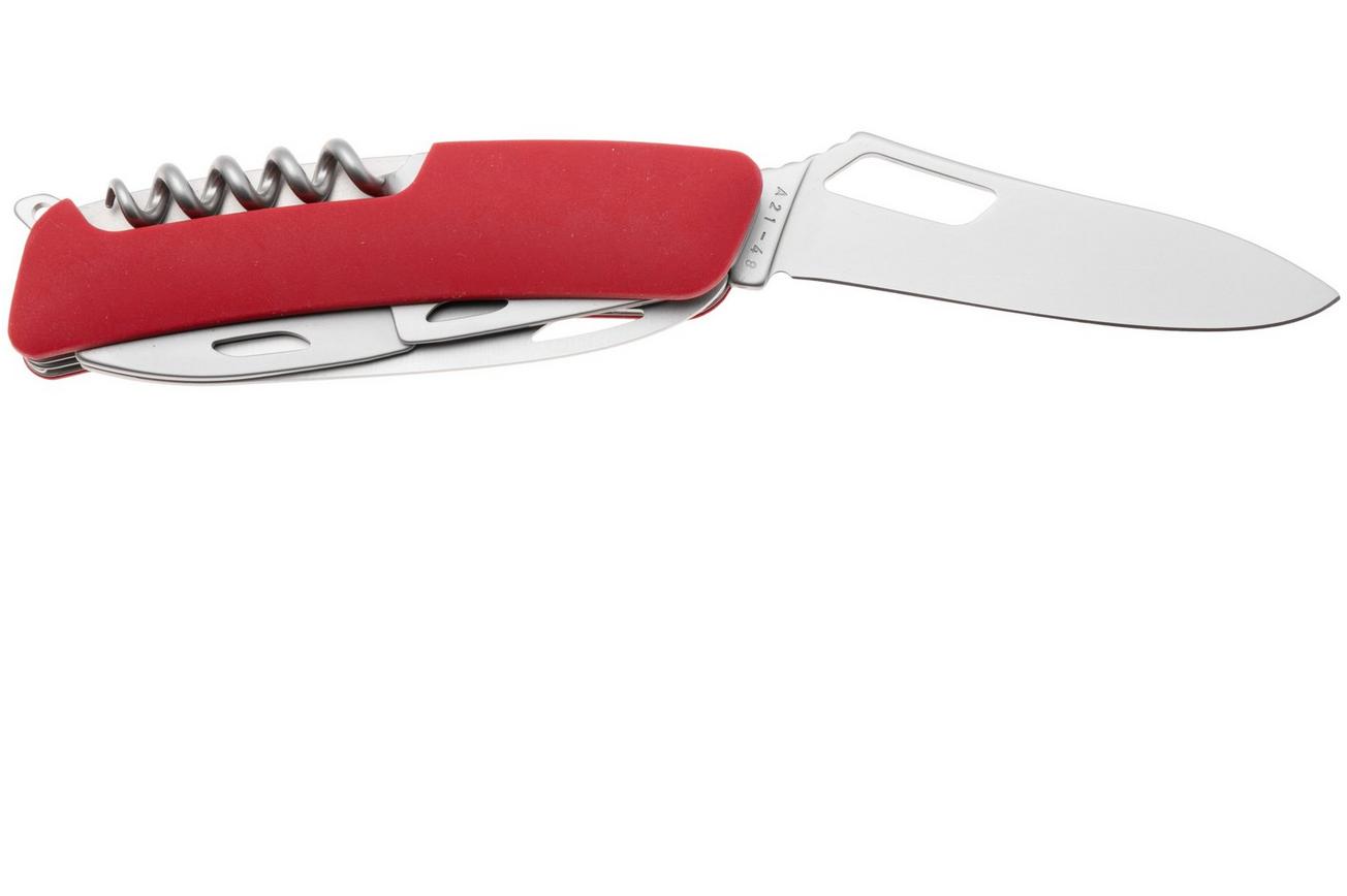 Swiza SH05 R AM, KSH.0056.1900, Red Helvetix, Zwitsers zakmes, 7 tools