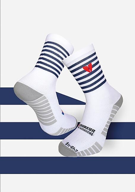 COUREUR DU DIMANCHE - CHAUSSETTES MARINIERE